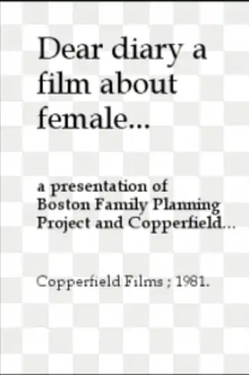 Dear Diary: A Film About Female Puberty