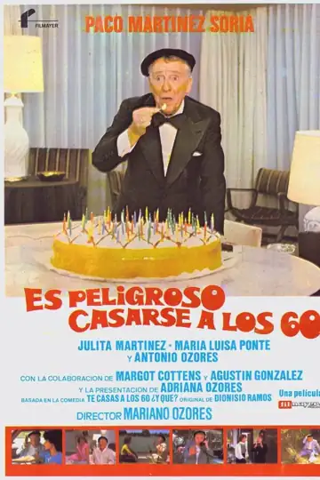 Es peligroso casarse a los 60