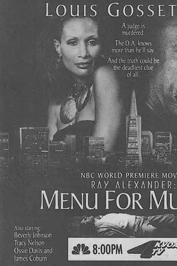 Ray Alexander: A Menu for Murder