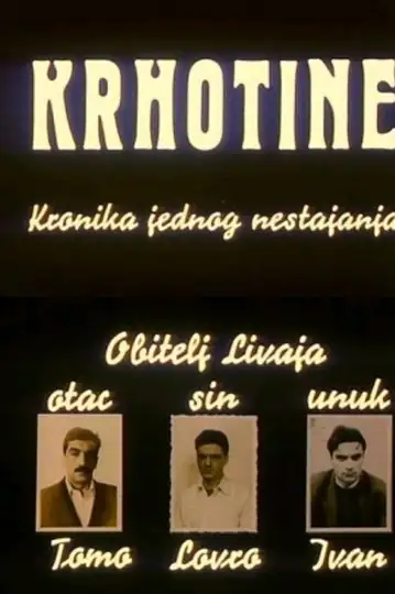 Fragments: Chronicle of a Vanishing