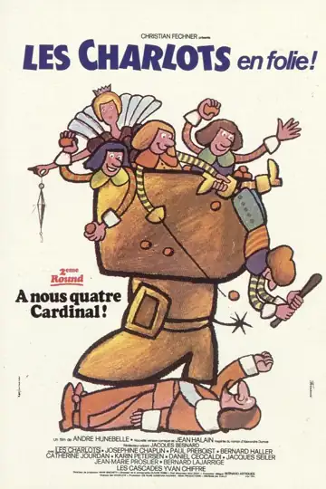 Les Charlots en folie: À nous quatre Cardinal!
