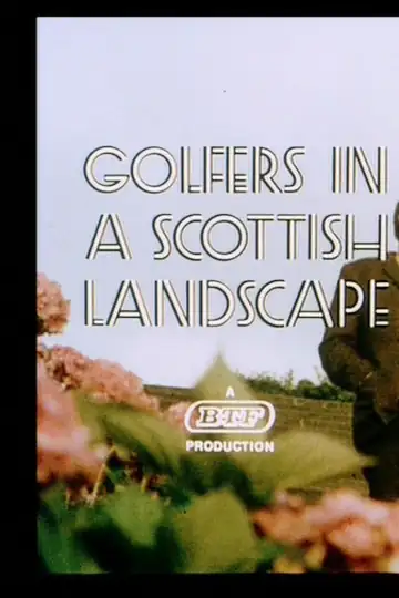 Golfers in a Scottish Landscape