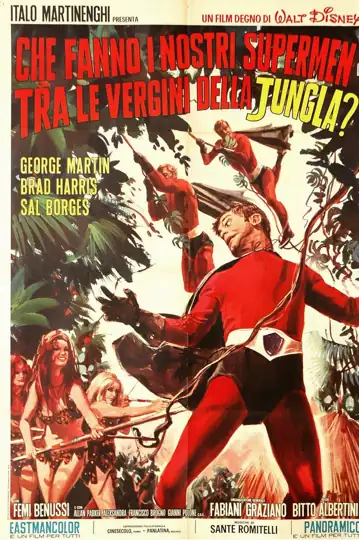 Three Supermen in the Jungle