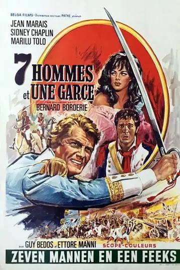 Siete hombres y una mujer