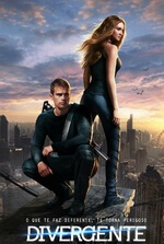 Divergente: Uma jovem descobre ser uma Divergente e luta para sobreviver em um mundo dividido em facções.