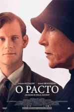 O Pacto: Uma escritora dinamarquesa, isolada e famosa, faz um pacto com um jovem poeta para transformá-lo em um grande artista. Filmelier Image